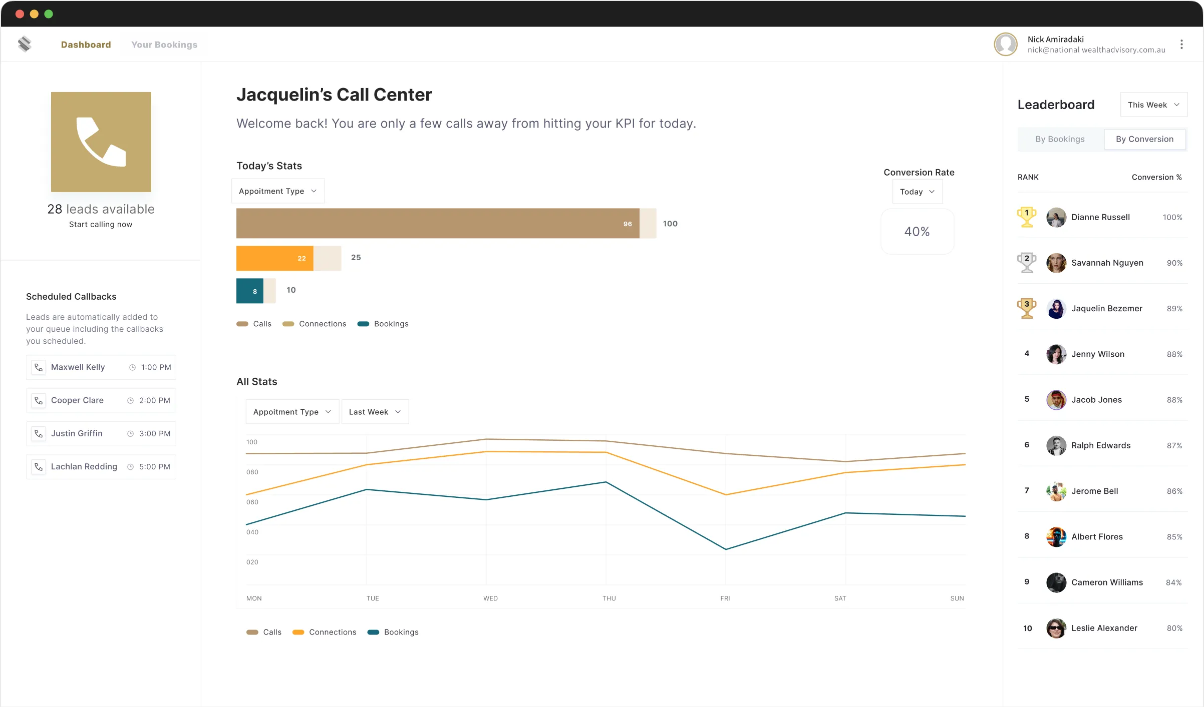 HQ Corp Australia UI